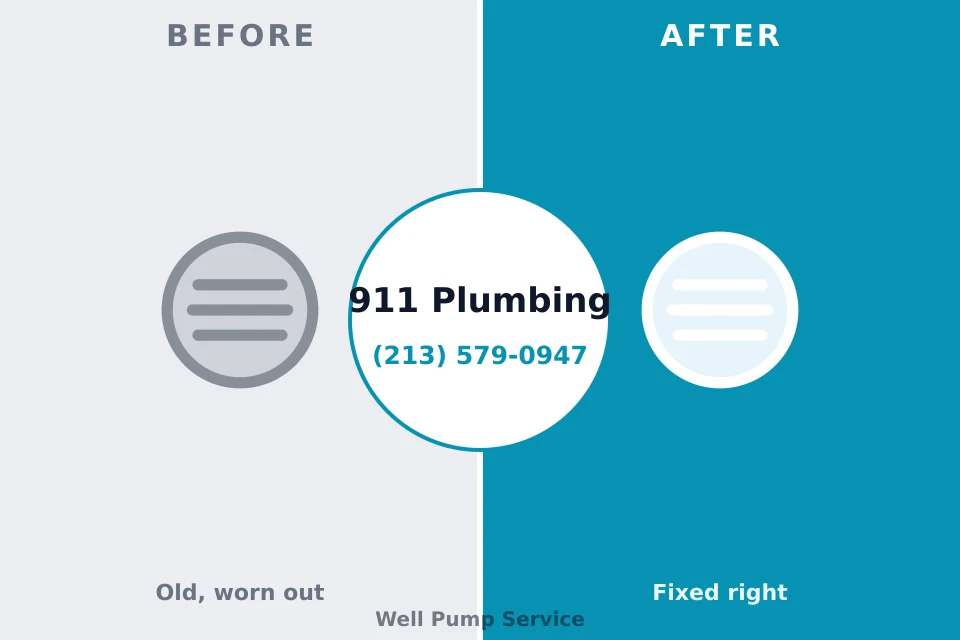 Before and after: plumbing company Deshler, OH